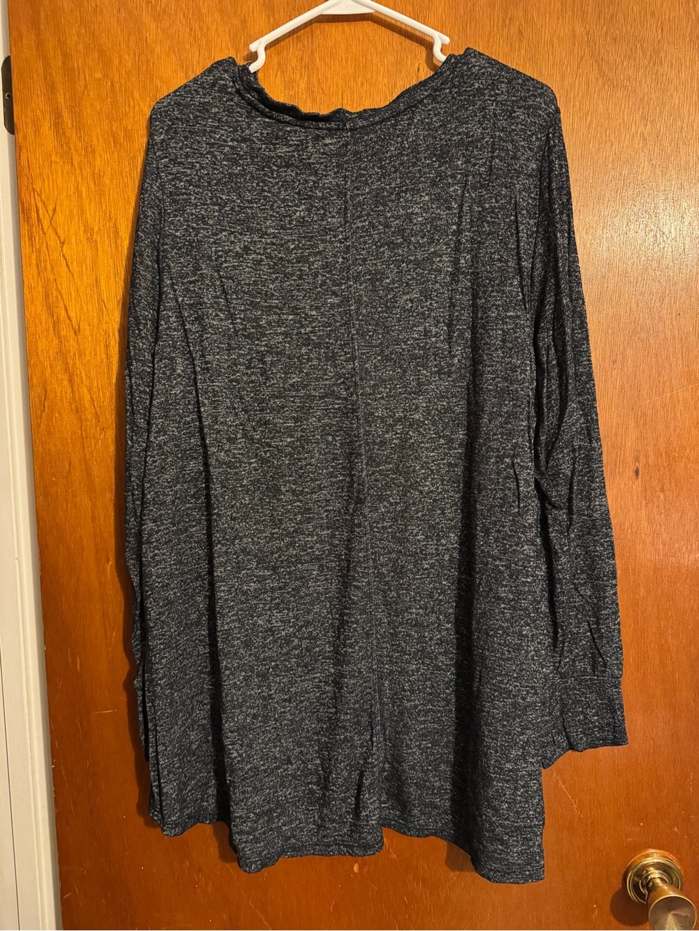 Cuddle Duds Dark Heather Gray Long-Sleeve Top - Picture 2 of 5